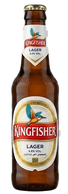 Kingfischer Lager 4.8% vol. (كينجفيشير لاجير 48 فول)